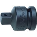 Ko-Ken Adaptor 3/8 Square 37.5mm Ball type 1/2 Sq. Drive 14433A-B